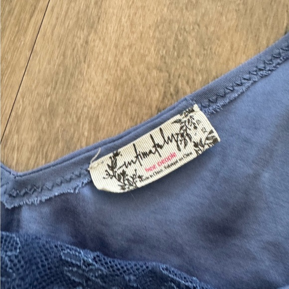 Free People Intimately Satin Lace Bandeau Camisole Top - Picture 4 of 5